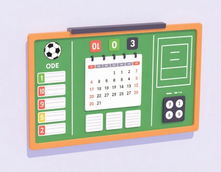 世界杯赛程与比分看板插图